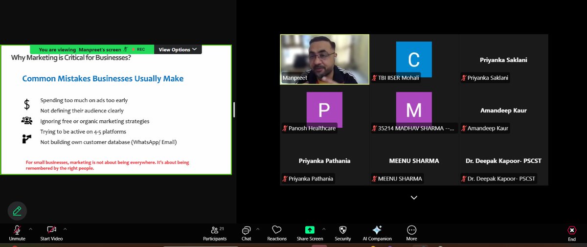 IISERM TBI tweet media