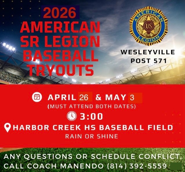 Wesleyville Post 571 Baseball tweet media