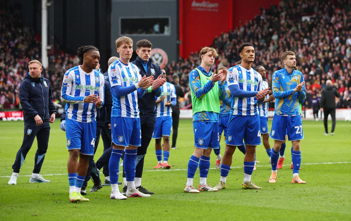 yabaleftonline's tweet photo. Sheffield Wednesday became the first team in EFL history to be relegated in February after a 2-1 defeat by arch-rivals Sheffield United.

They have endured a torrid season amid a myriad of off-field problems, with the club eventually going into administration in October.

They have been deducted a total of 18 points across two separate deductions and have won just one of their 33 games. Henrik Pedersen's side remains on minus seven points, and their fate was sealed in a Steel City derby against the Blades on Sunday at Bramall Lane.