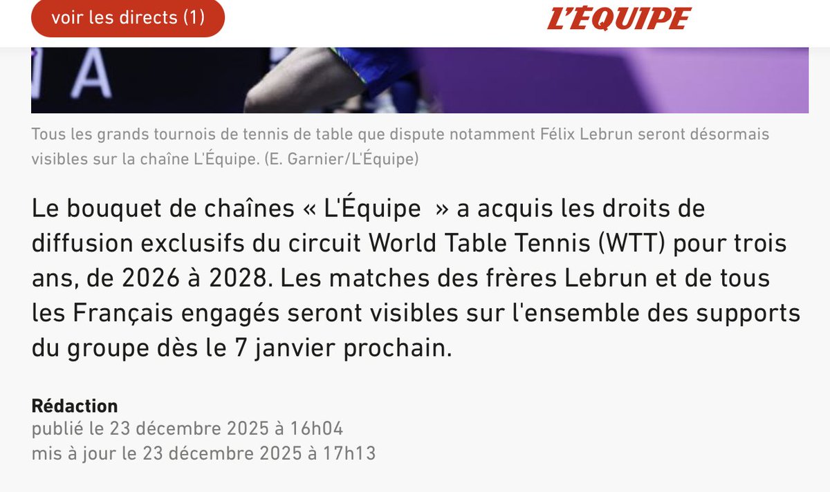 Cho Allez !🏓 tweet media