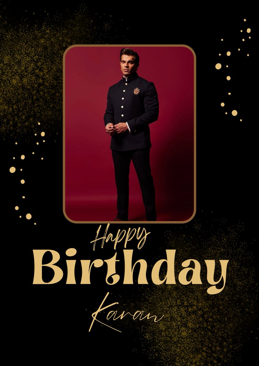 Happy Birthday <a href="/Iamksgofficial/">Karan Singh Grover</a> ✨️🎂❤️🔱 
#KaranSjnghGrover