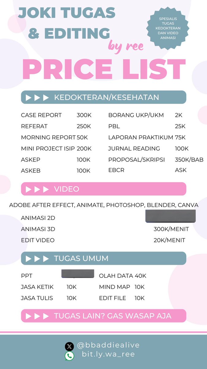 Ree-JOKI KEDOKTERAN, EDITING VIDEO tweet media