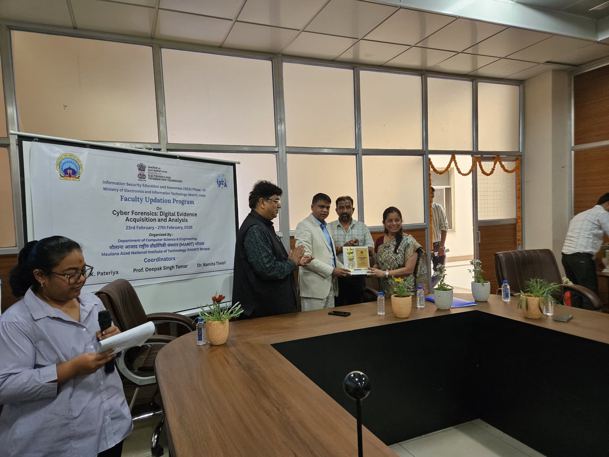 MANIT Bhopal tweet media