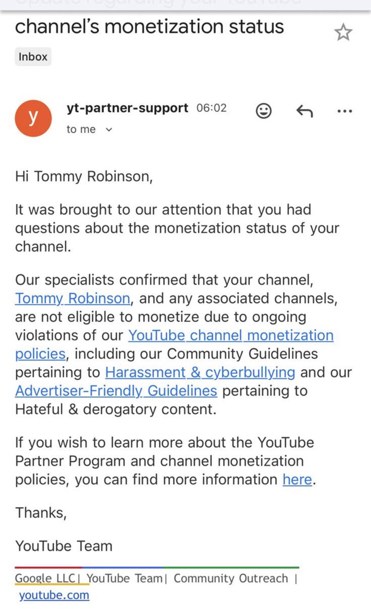 Tommy Robinson 🇬🇧 tweet media