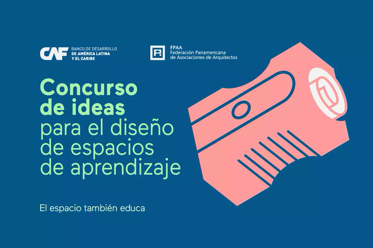 Abrimos la convocatoria al Concurso de ideas innovadoras para el diseño de espacios de aprendizaje en América Latina y el Caribe.

Impulsamos esta iniciativa junto a la Federación Panamericana de Asociaciones de Arquitectos, dirigida a arquitectos y arquitectas de la región.

La