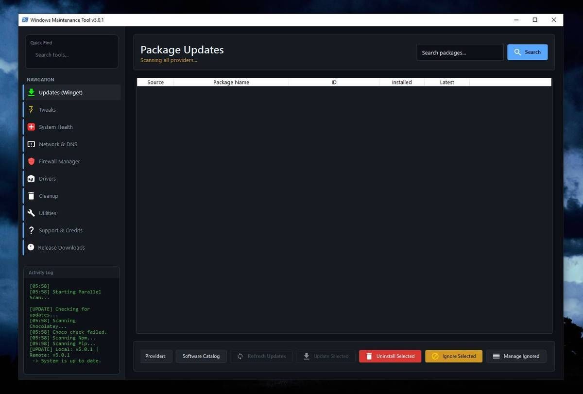 It just keeps getting better. New version is out! 😍 
Windows Maintenance Tool v5.0.3  
A free, powerful, all-in-one Windows maintenance toolkit built entirely in Batch &amp; PowerShell. 
oldergeeks.com/downloads/file… 

#tech #PCRepair #ComputerRepair #TechNews