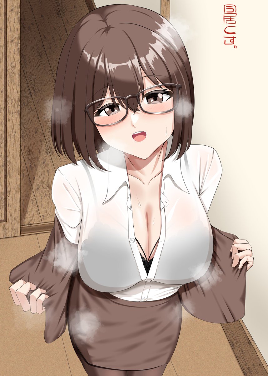 飲み会帰りで上がり込んできたと思ったら誘惑してくるOLひなたちゃんとエッチしたいのじゃ・・・(1/2)リプに続きます 