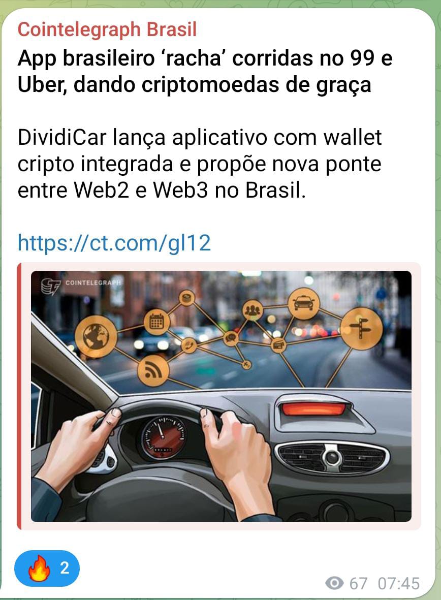 DIVIDICAR 🚘 | Mobilidade Tokenizada tweet media