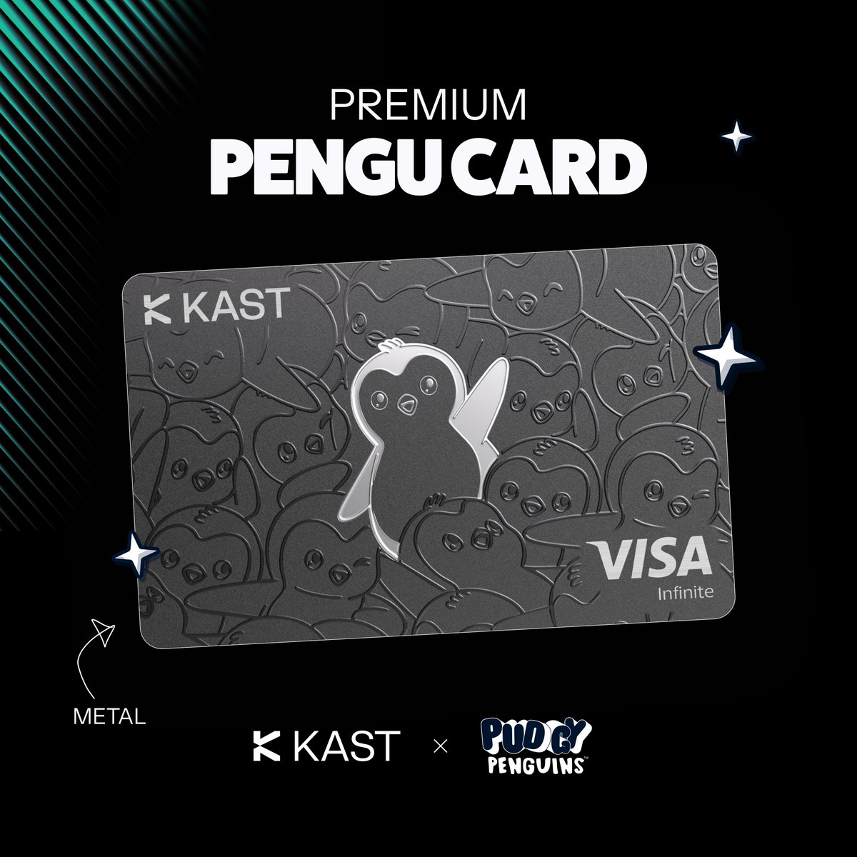 what would it actually take for a crypto card to feel mainstream?

for me, it’s when it stops feeling like a crypto experiment and starts feeling normal. something you can use for coffee, groceries, subscriptions, without thinking twice.

kast x pudgy penguins feels like a real