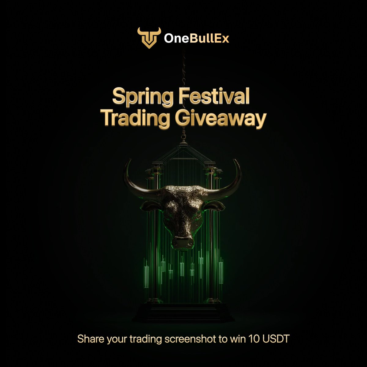 🧧 Spring Festival Trading Giveaway

Trading through the festive season? Show us your moves.

🎁 5 lucky winners will each receive 10 USDT!

How to enter:
1️⃣ Follow <a href="/One_BullEx/">OneBullEx</a>
2️⃣ Like &amp; RT this post
3️⃣ Bonus: Drop your trading screenshot below to boost your chances of winning