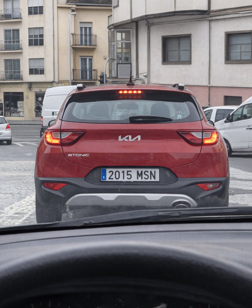 *solo es una matrícula*

la matrícula: