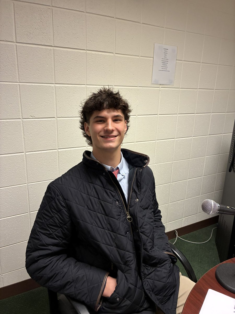 mrfitzhistory's tweet image. Thank you @BenetRedwings senior Alex Dentice for reading the morning prayer . #redwingnation