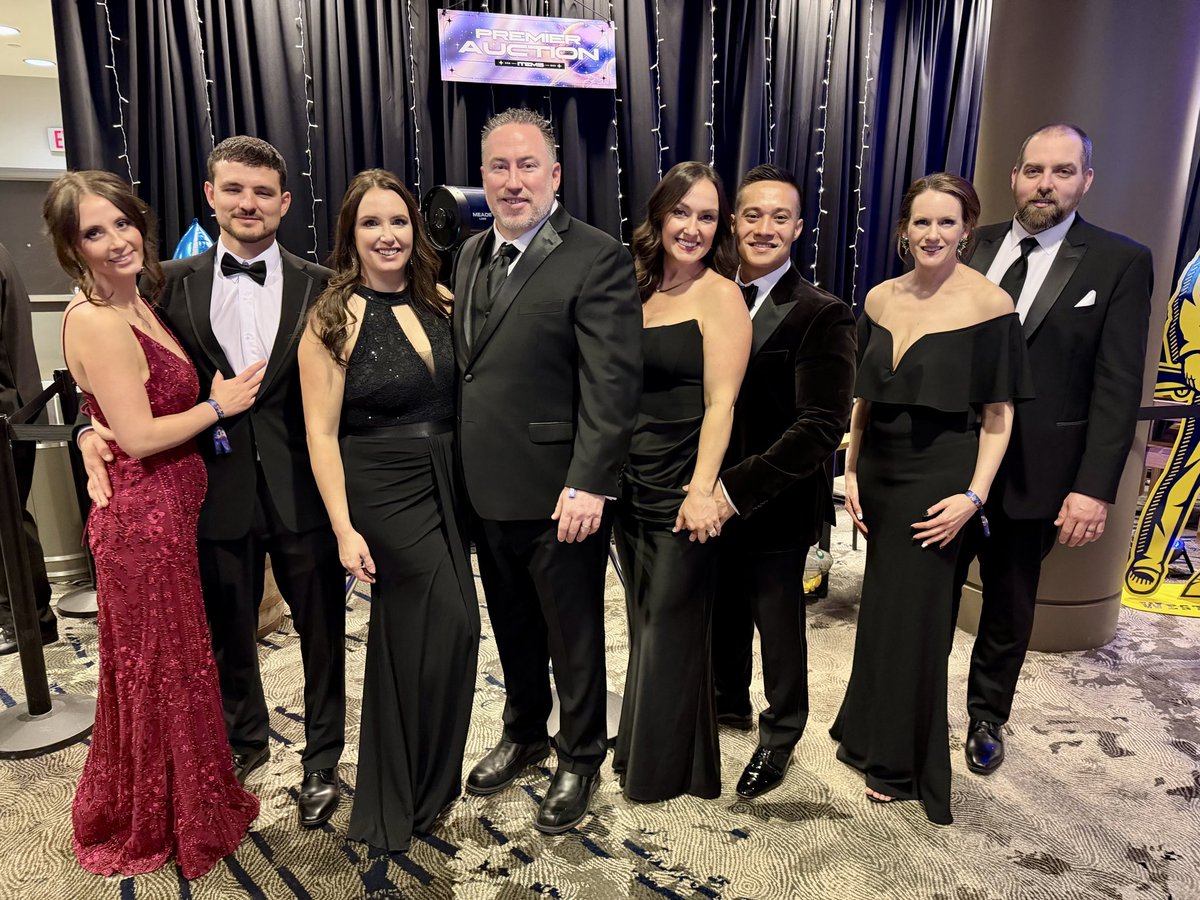 The team had a lovely time supporting WVU Children’s Hospital at the annual gala!