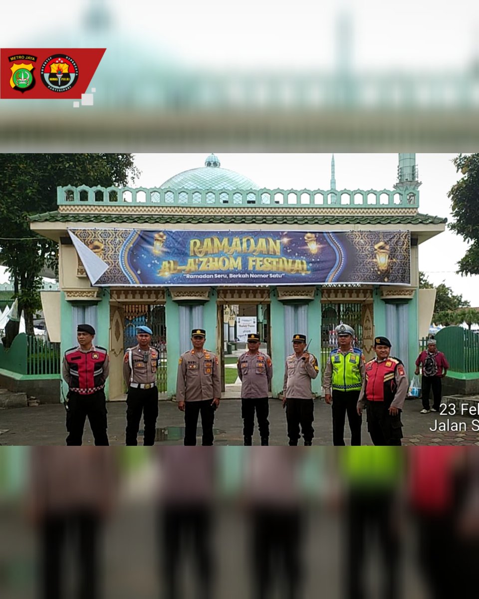 Polres Metro Tangerang Kota melaksanakan Apel dan Patroli Cipta Kondisi dalam rangka JAGA JAKARTA guna mengantisipasi gangguan kamtibmas, khususnya 3C (curas, curat, dan curanmor) serta zero tawuran, pada Senin, 23 Februari 2026 pukul 14.00 WIB s.d. selesai.