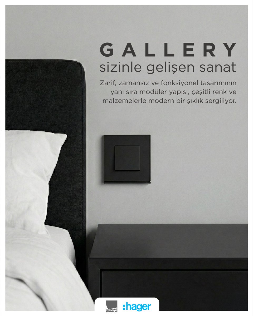 erelconcept's tweet photo. Sizinle gelişen sanat: GALLERY

Zarif, zamansız ve fonksiyonel tasarımının yanı sıra modüler yapısıyla mekanlarınıza kusursuzca uyum sağlıyor. Çeşitli renk ve malzeme seçenekleriyle yaşam alanlarınıza modern bir şıklık katın. https://t.co/QqDUosY4XP