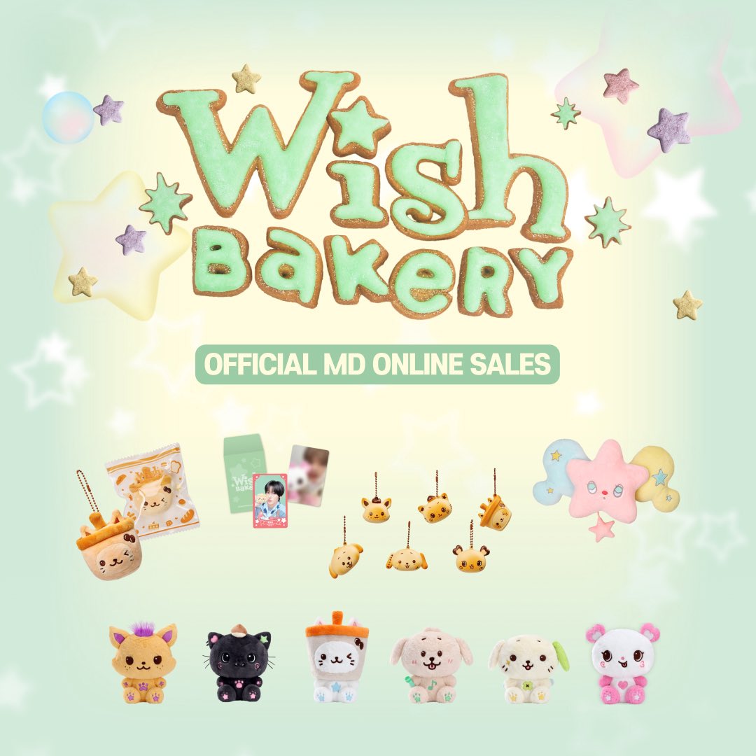 NCT WISH POPUP 'WISH BAKERY' MD🥐💚 うぃしベーカリーのグッズ