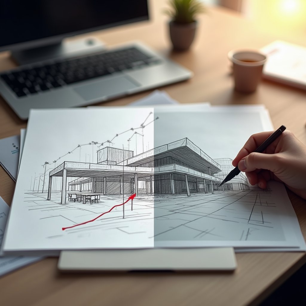 ArchitectRender's tweet photo. See sketches turn into photoreal visuals in seconds with Architect Render’s AI — instant turnaround, pro-grade results, and full ownership. Validate concepts fast and cut costs vs traditional pipelines. Try it now: https://t.co/ANi7DMESVw #AIDesign https://t.co/fpUWPs6Jyw