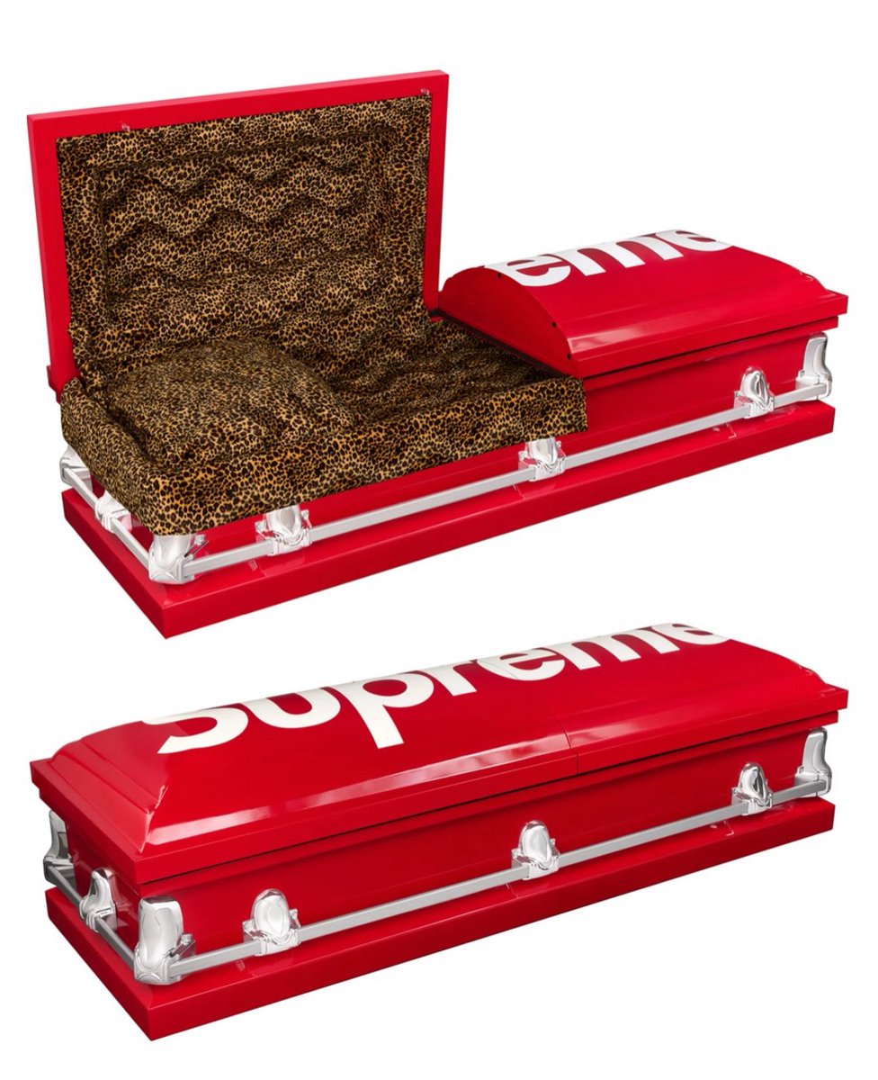 Shtreetwear's tweet photo. Supreme Coffin (2026) https://t.co/rKwvG5EzYz