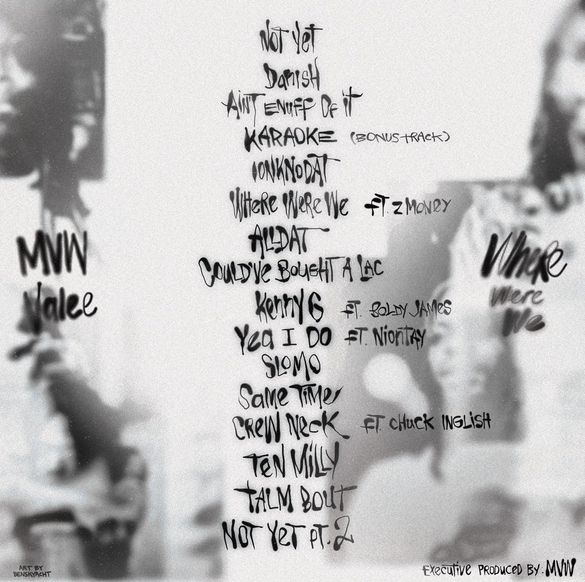FXCKRXP's tweet photo. WHERE WERE WE VINYL OTW!

All songs composed by @valee  
Produced by @MichaelVWaller 

Ft. @ZmoneyWorld 
@BoldyJames 
@sexafterchurch  
@Chuckisdope   

Mixed by: @MixedByCR @aBainz 
Artwork: @benskyacht https://t.co/msY8rUw7qD