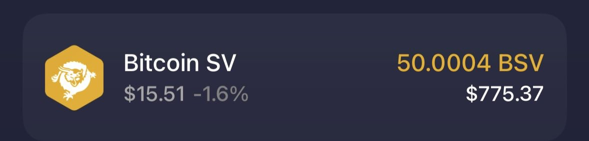 Bitcoin SV & Pixelcoin Developer tweet media