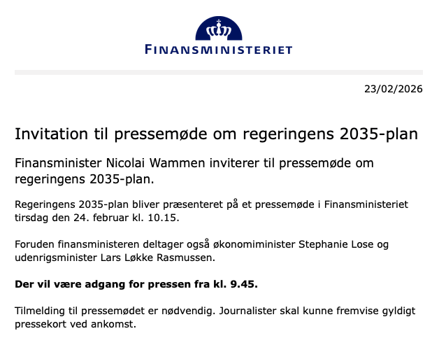 Finansministeriet tweet media