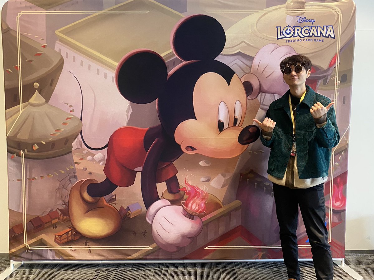 ディズニーロルカナ ディズニーのカードゲーム「ロルカナ」の大会に
