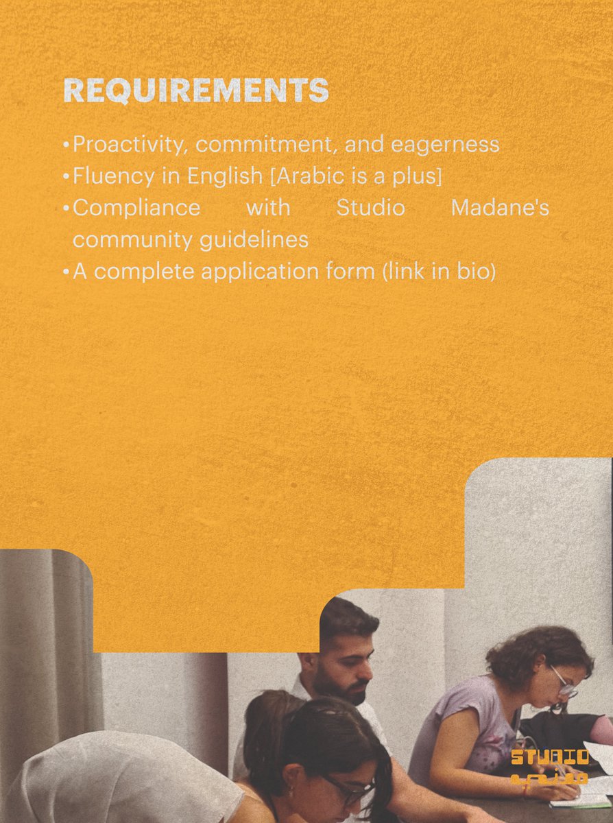 We are excited to announce 3 paid fellowship positions in Studio Madane's second edition of the Social Entrepreneurship Lab! If interested, please find the application in the link in the bio! 

Deadline for Applications is the 8th of March!