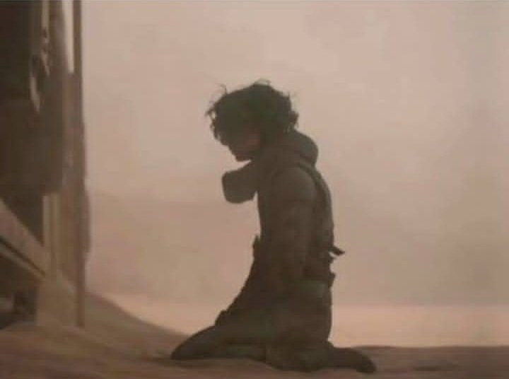 When you're done praying so you just sit there like this and think about life