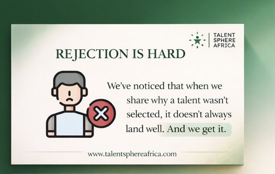 TalentSphereAfr's tweet photo. We're listening. How should we deliver rejection feedback? 

Drop your answer below. ⬇️

#TalentSphereAfrica #FeedbackMatters #AfricanTalent https://t.co/nVCW4v00pF