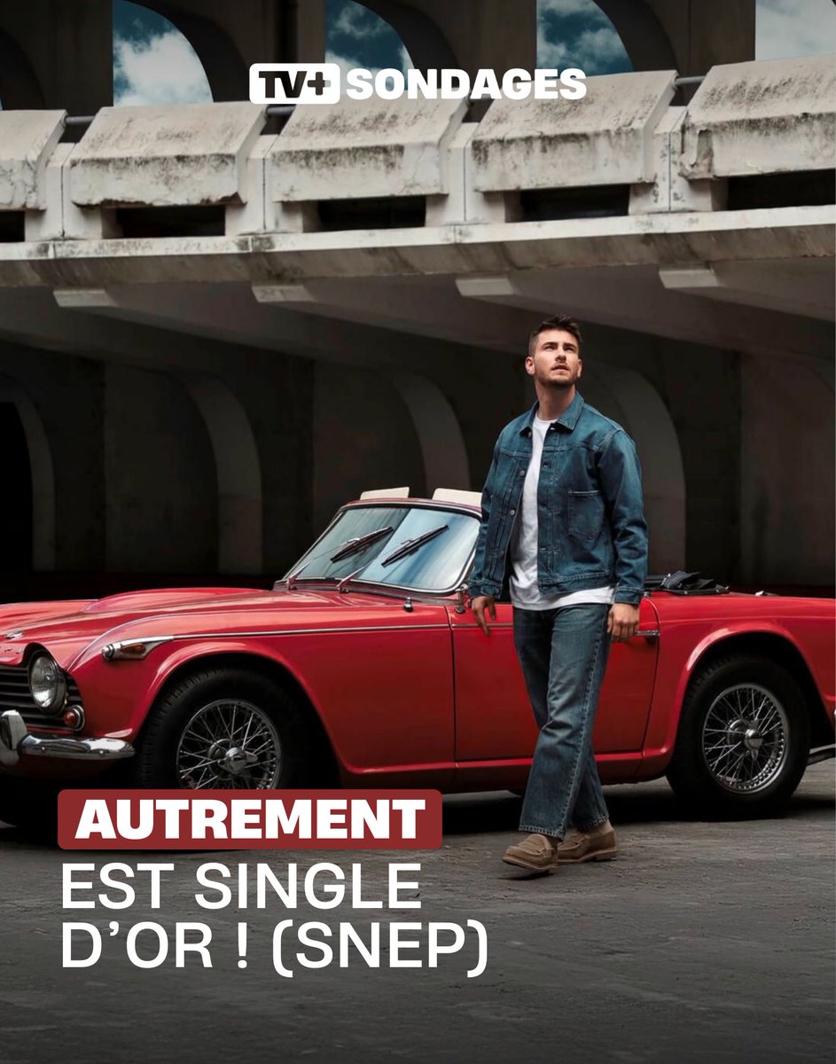 tvplussondages's tweet image. "Autrement" de #JulienLieb est sigle d’or ! (SNEP)