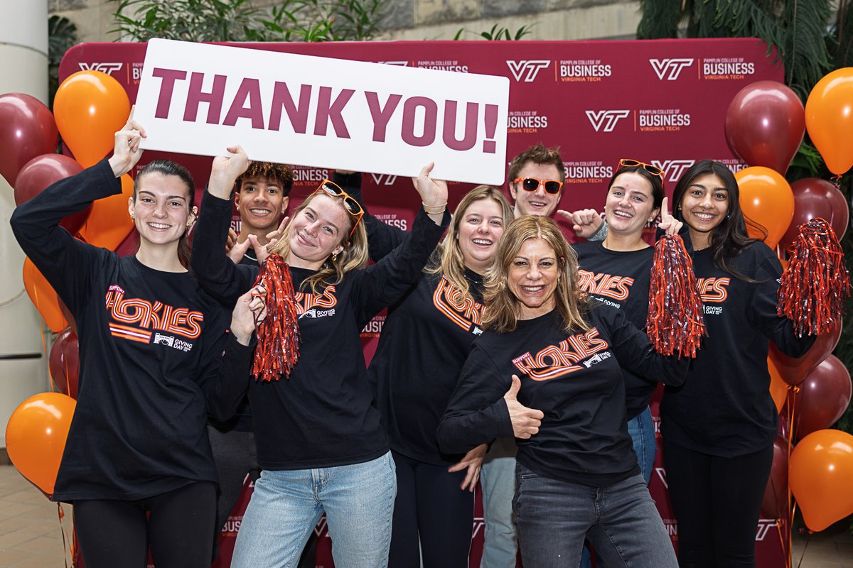 Pamplin College of Business tweet media