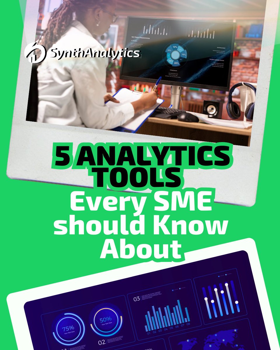 Synth_analytics's tweet photo. If you’re running an SME and you’re still making decisions from “vibes” and WhatsApp chats, we need to talk!👀 https://t.co/qJWjbgwIuY