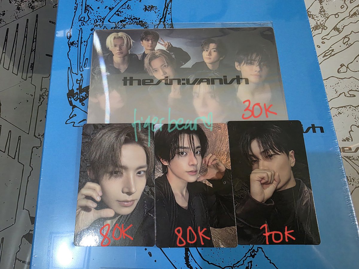 wts photocard preorder benefit enhypen the sin vanish reguler ver

💸 on pict

✅inc pack
✅ready ina
📌jatim

t. jungwon heeseung jay jake sunghoon sunoo ni-ki standard enha lfb murah photocard pob