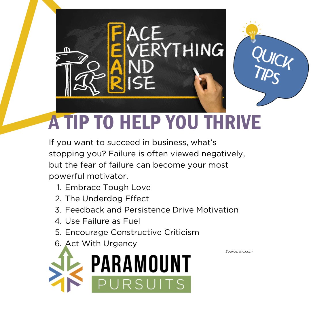 The fear of failure can become your most powerful motivator! hubs.li/Q0447mc30  #smallbusiness #startup #entrepreneur #localbusiness #motivationmonday