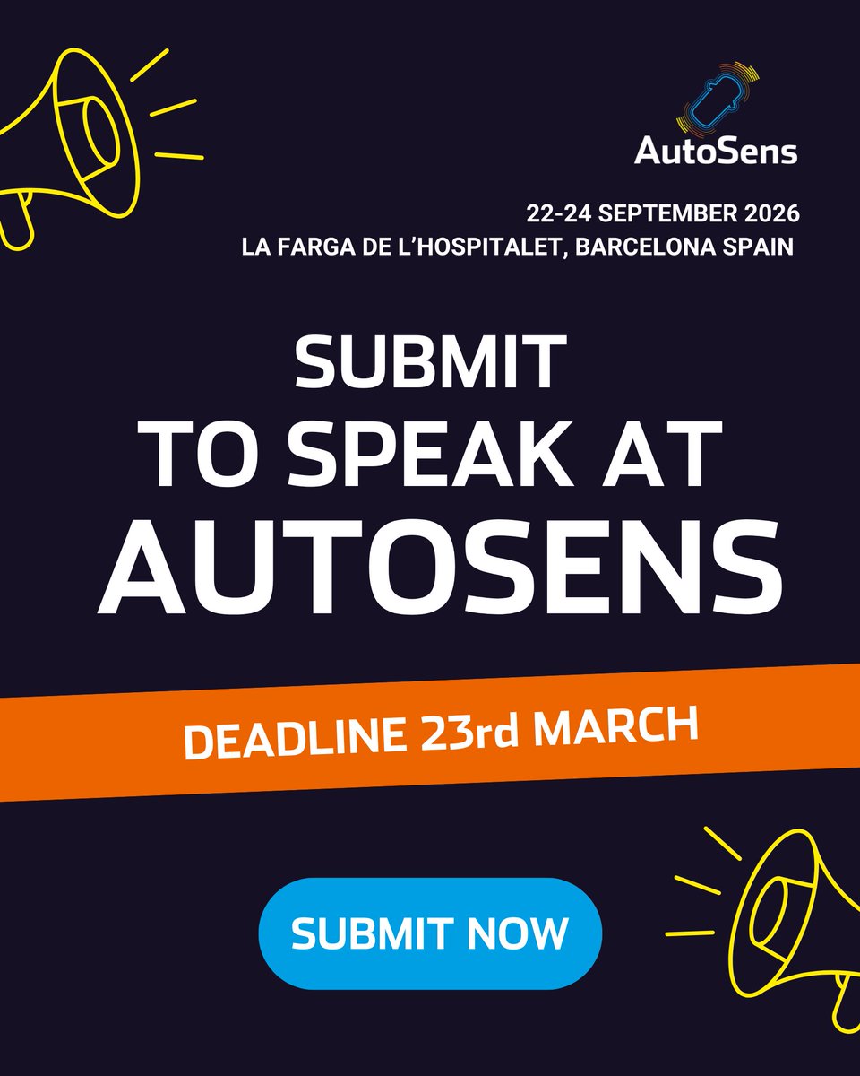 AutoSens tweet media