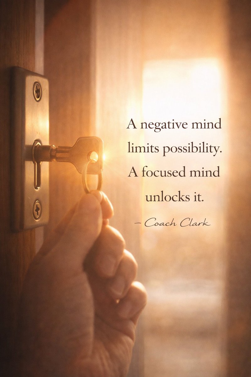Clarity opens doors that negativity keeps closed. #MindfulnessMonday