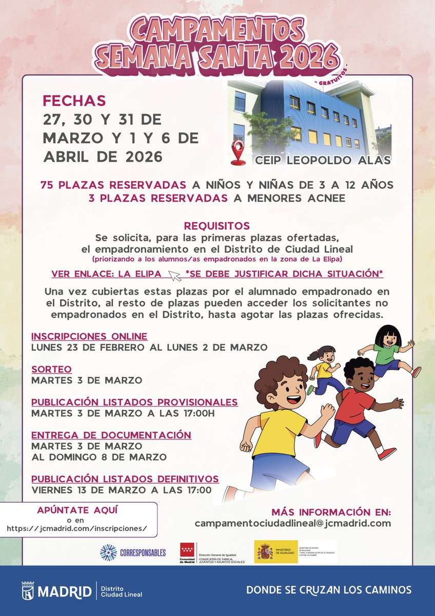 Distrito de Ciudad Lineal tweet media