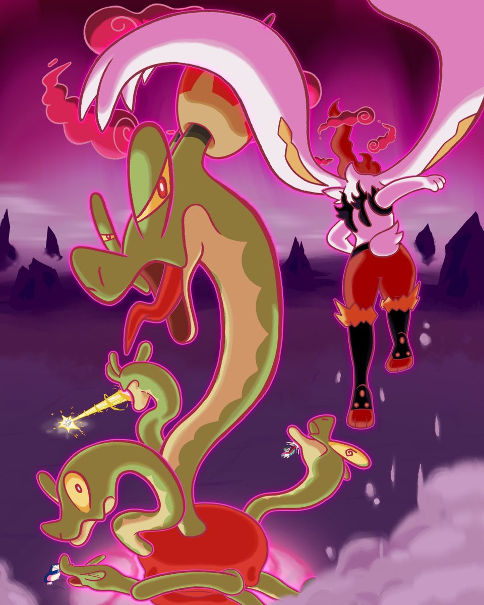Andreee_mqs's tweet photo. [Overseas Titan]   

My entry for the #rivalclaycullinggames by @rivalclaya Gmax Battle !  

#Pokemon https://t.co/8rFgiIVfxv
