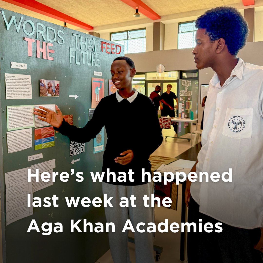 Aga Khan Academies tweet media
