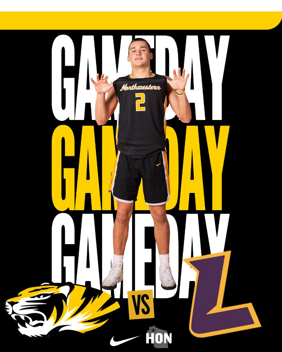 🚨 GAMEDAY 🚨
🆚 Ladysmith Lumberjacks 
📍 Ladysmith High School
⏰ 7:00 VAR / 5:45 JV-C
🏀 HON Conference Game 
📻 107.3 WNXR
📺 Ladysmith Hudl Fan (link in comments)

#NEVERSATISFIED 
#FAMILY
#GOTIGERS