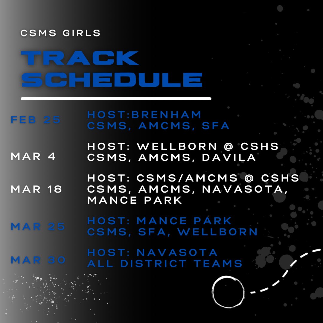 CSMS Girls Athletics tweet media