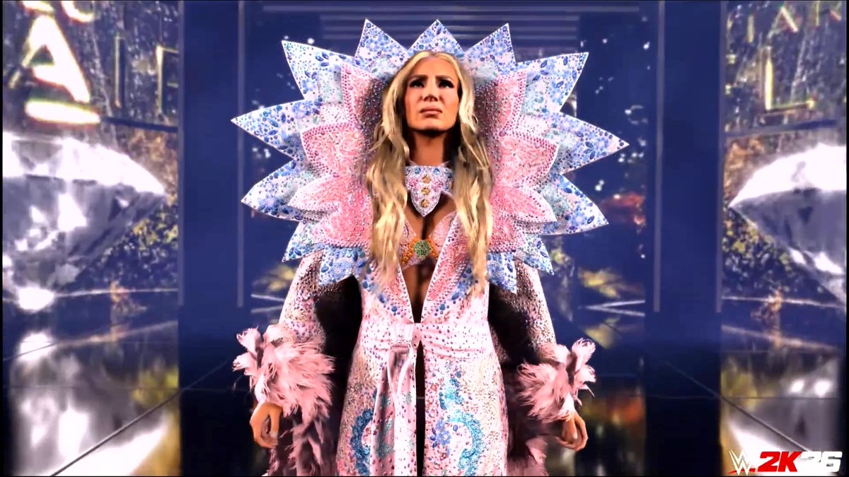 WWE 2K26 New Entrances &amp; Screenshots ft. Charlotte, Giulia, Mr.Iguana, P... youtu.be/mRySMwP0gWk?si… via <a href="/YouTube/">YouTube</a> #WWE2K26