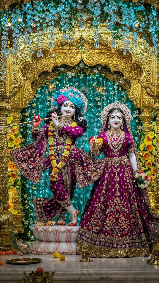 "जब मन व्याकुल हो, तो राधा नाम जपो…
जब जीवन उलझे, तो कृष्ण पर भरोसा रखो।"

🪷 *।। जय श्री राधाकृष्ण ।।* 🪷