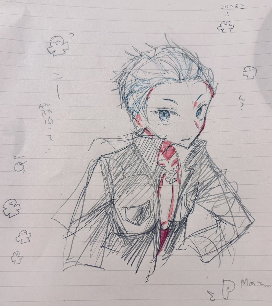 居酒屋で急遽スケブを開催🎶