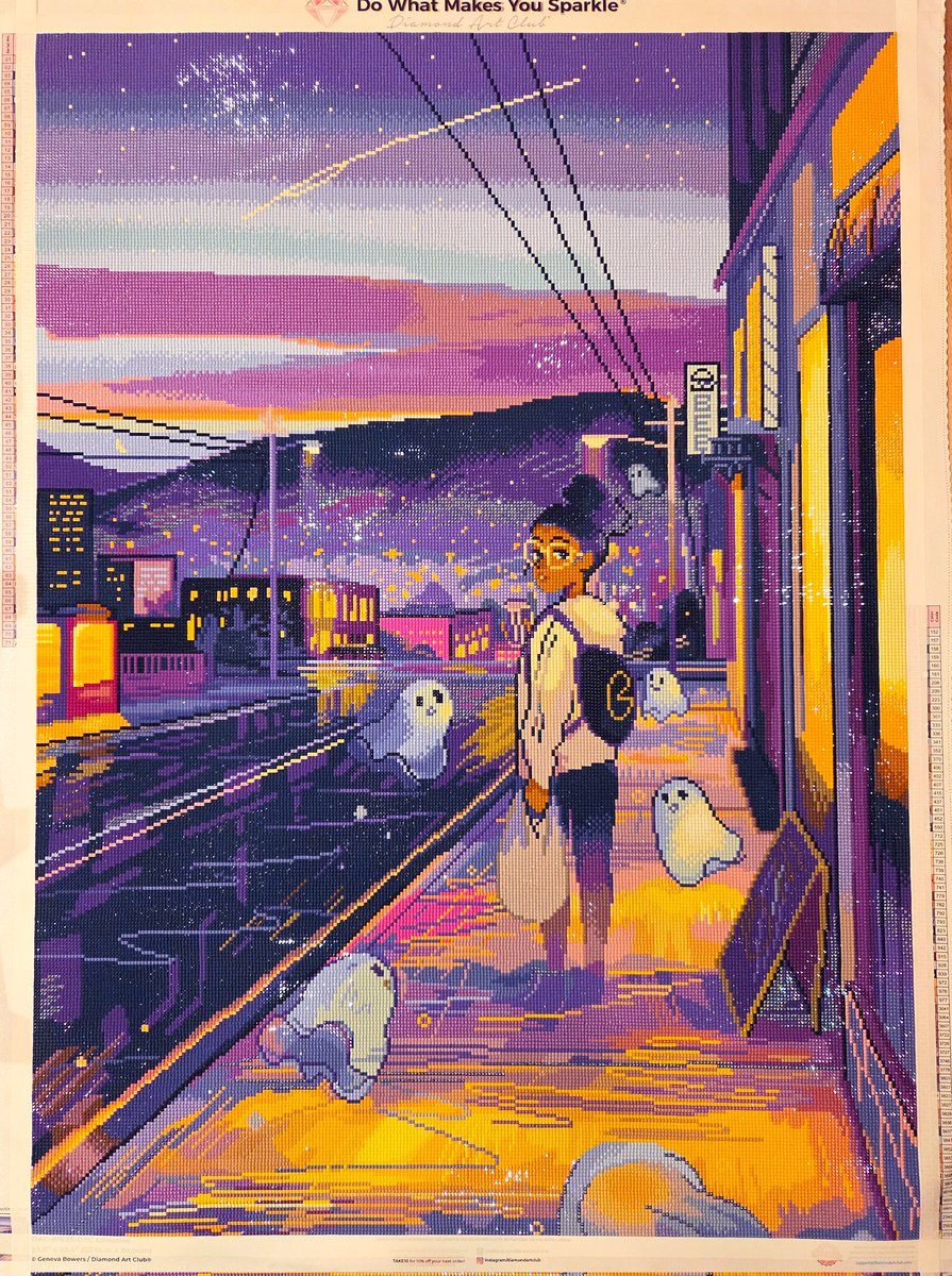 ーGhostiesー ◇DiamondArtClub ◇2026/01/21～2/23 ◇71色 ◇65*90cm