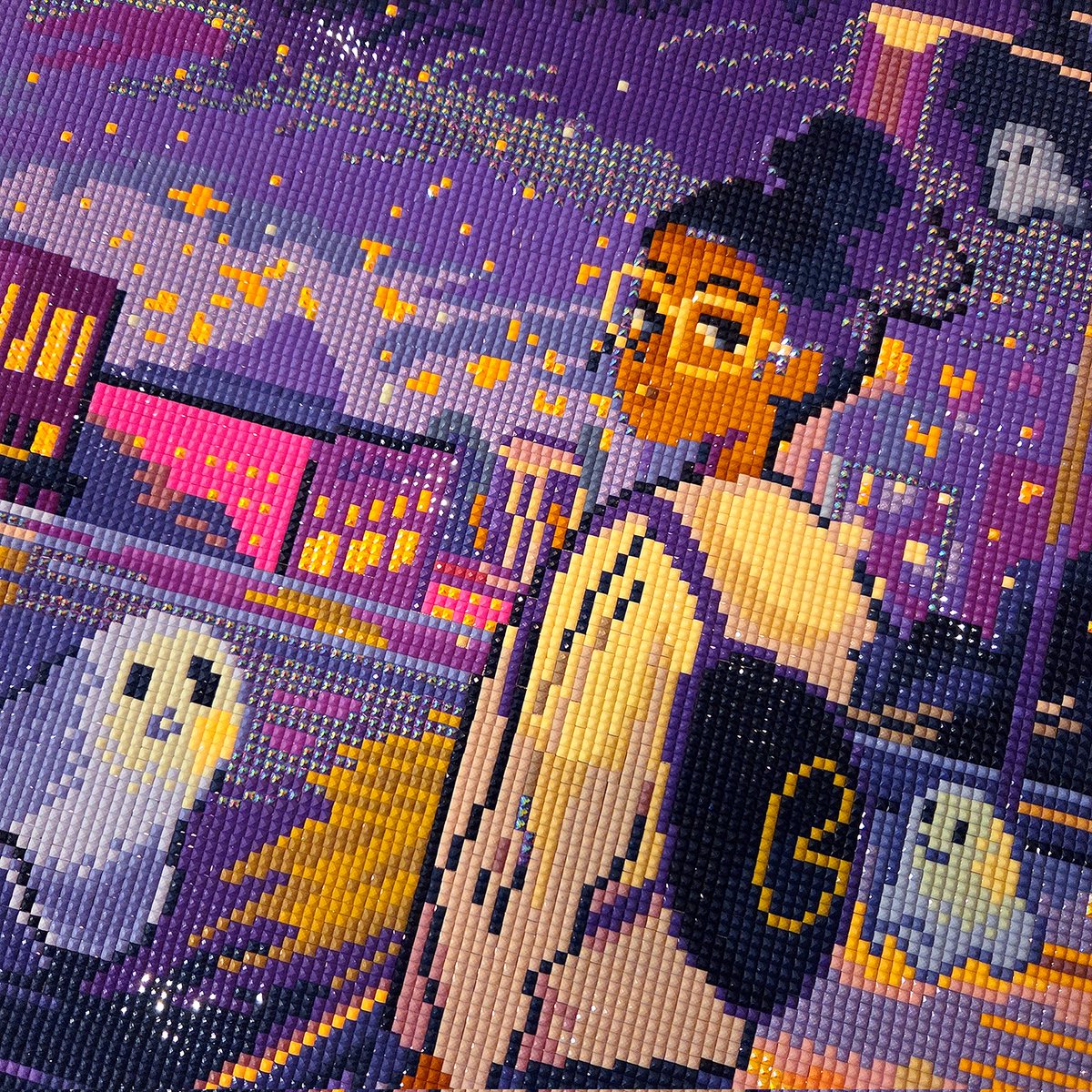 ーGhostiesー ◇DiamondArtClub ◇2026/01/21～2/23 ◇71色 ◇65*90cm