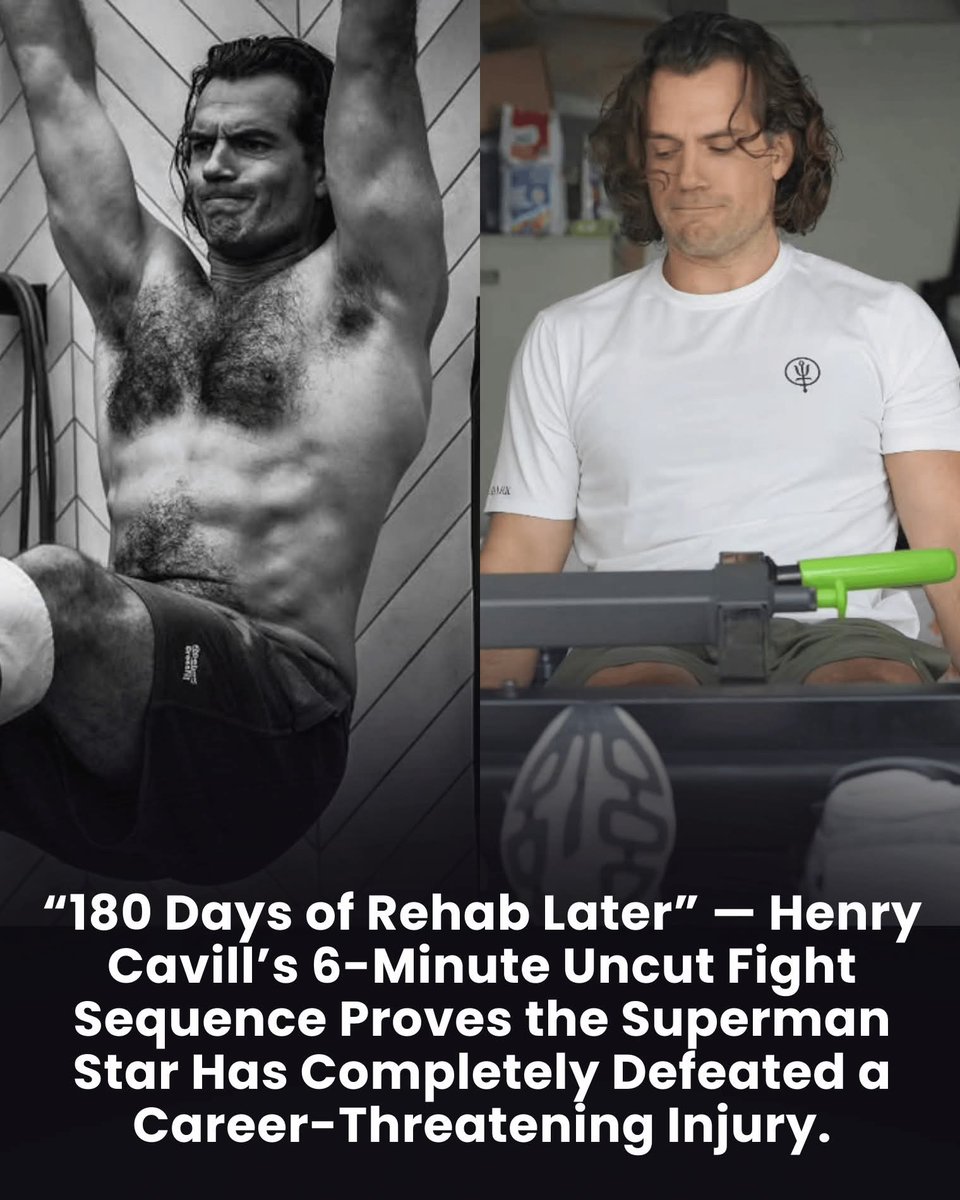 After 180 days of grueling rehab, Henry Cavill stepped back onto set with something to prove. Following a career-threatening leg tear, he reportedly nailed a six-minute uncut fight sequence—no stunt double, no shortcuts. By the 97th take, the crew knew: he was back. What pushed