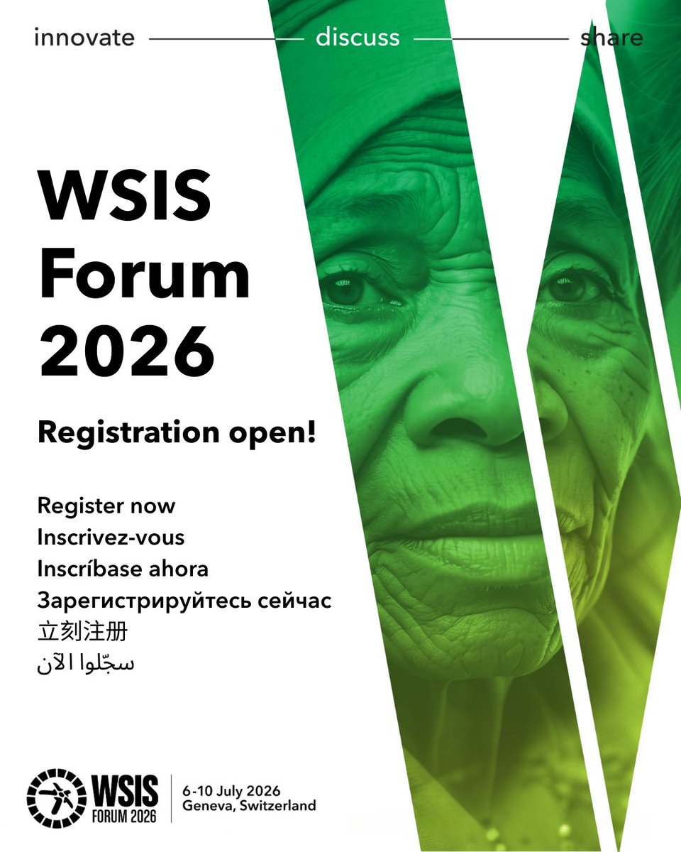 World Summit on the Information Society (WSIS) tweet media