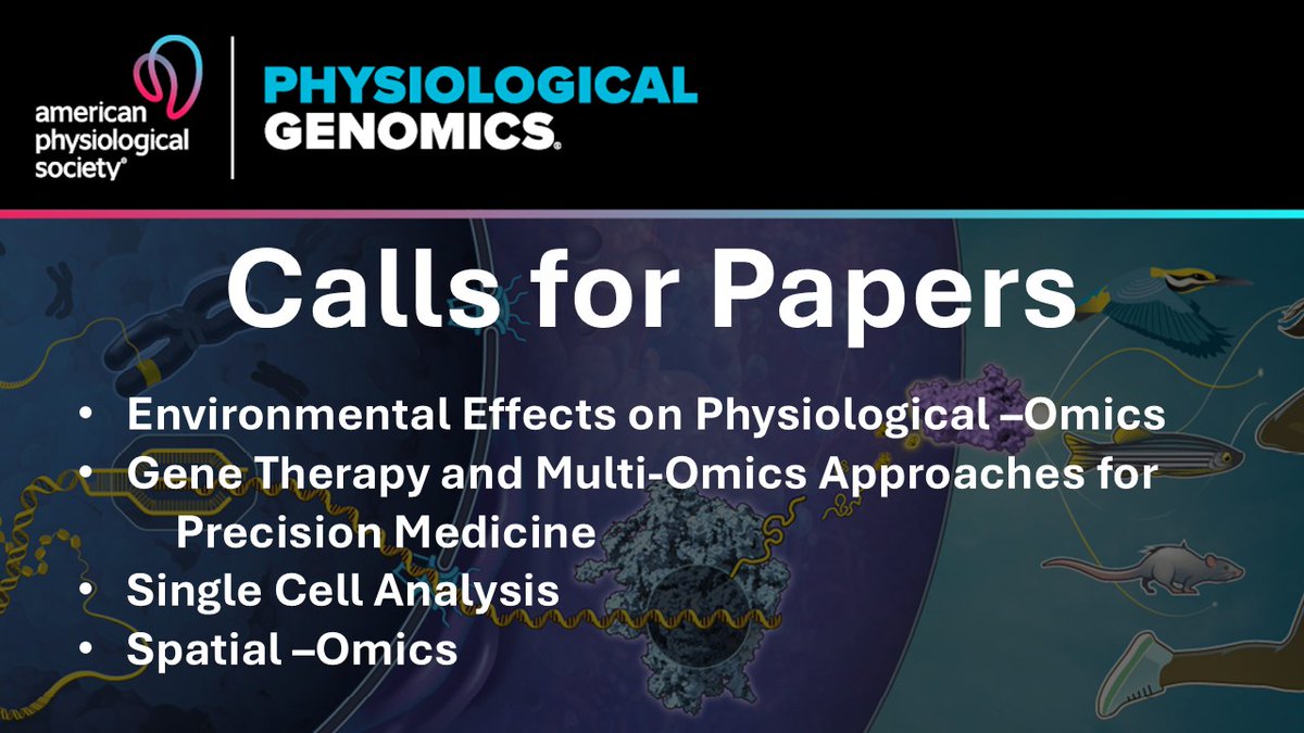 Physiological Genomics tweet media