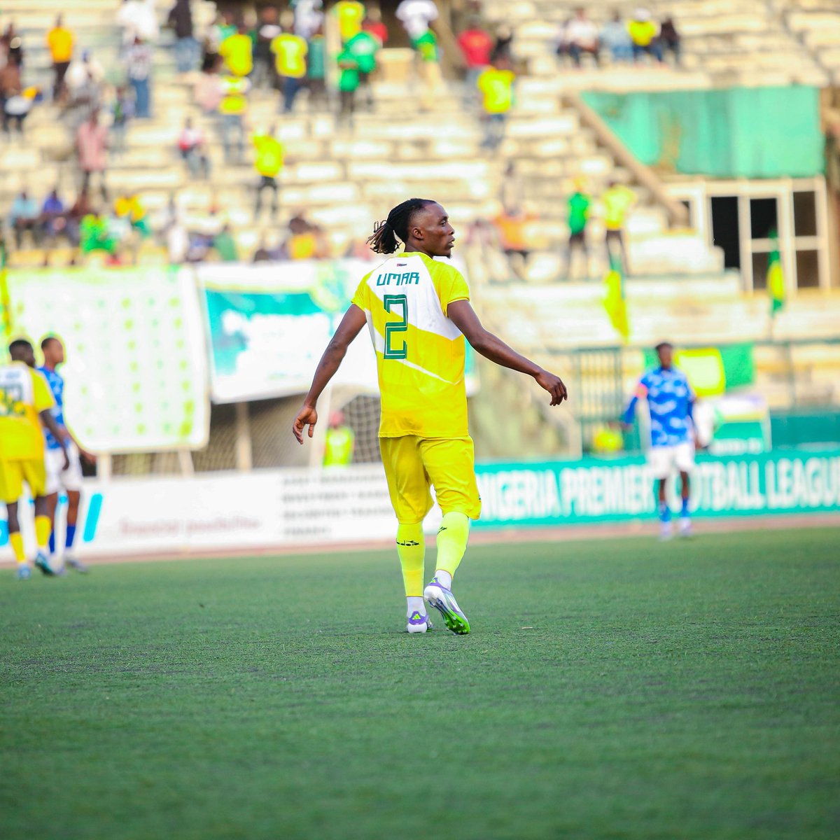 plateau_united's tweet photo. 46 weeks after his ACL injuryโฆ
Farouk โAlvesโ Umar is back on the pitch๐ชโจ
#PLASHO | #NPFL26 https://t.co/JI2rq3BTEQ